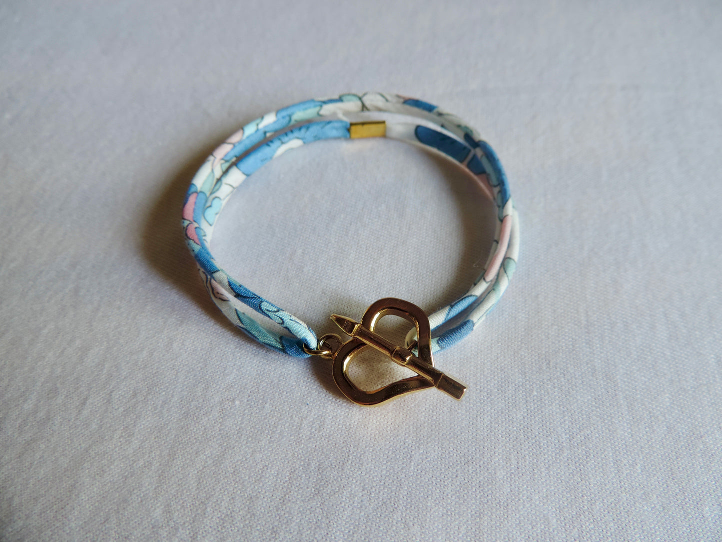 Bracelet en tissu Liberty