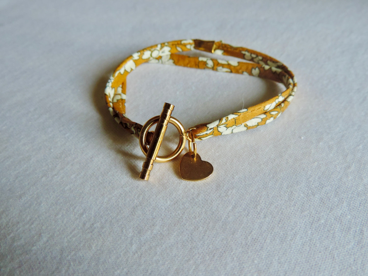 Bracelet en tissu Liberty