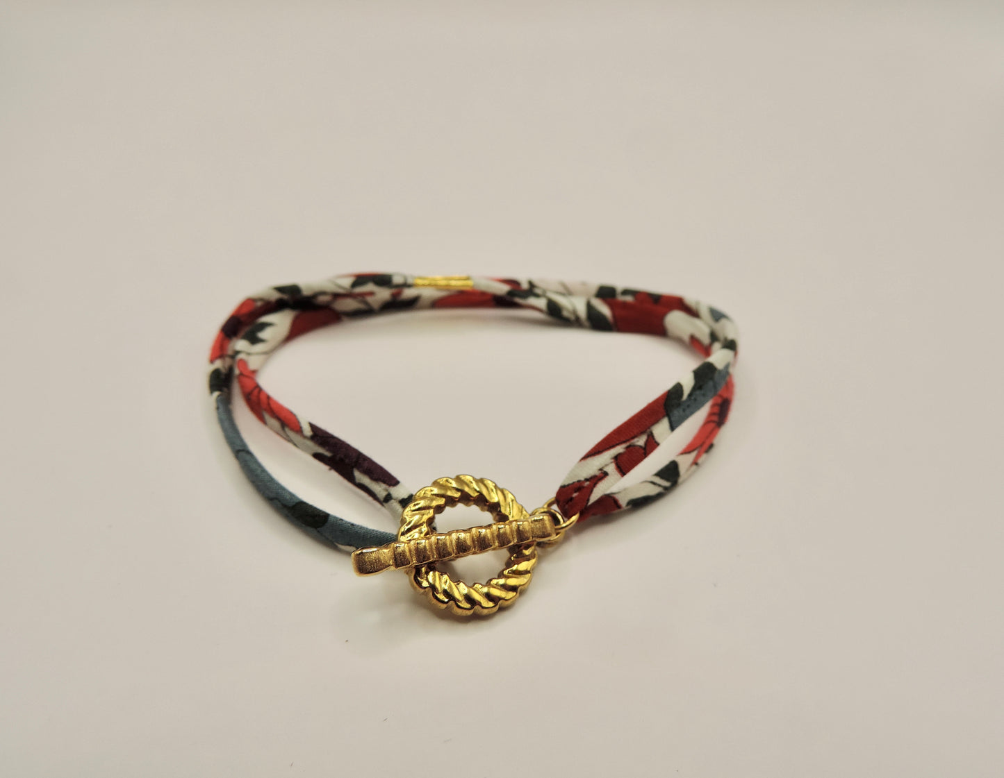 Bracelet en tissu Liberty