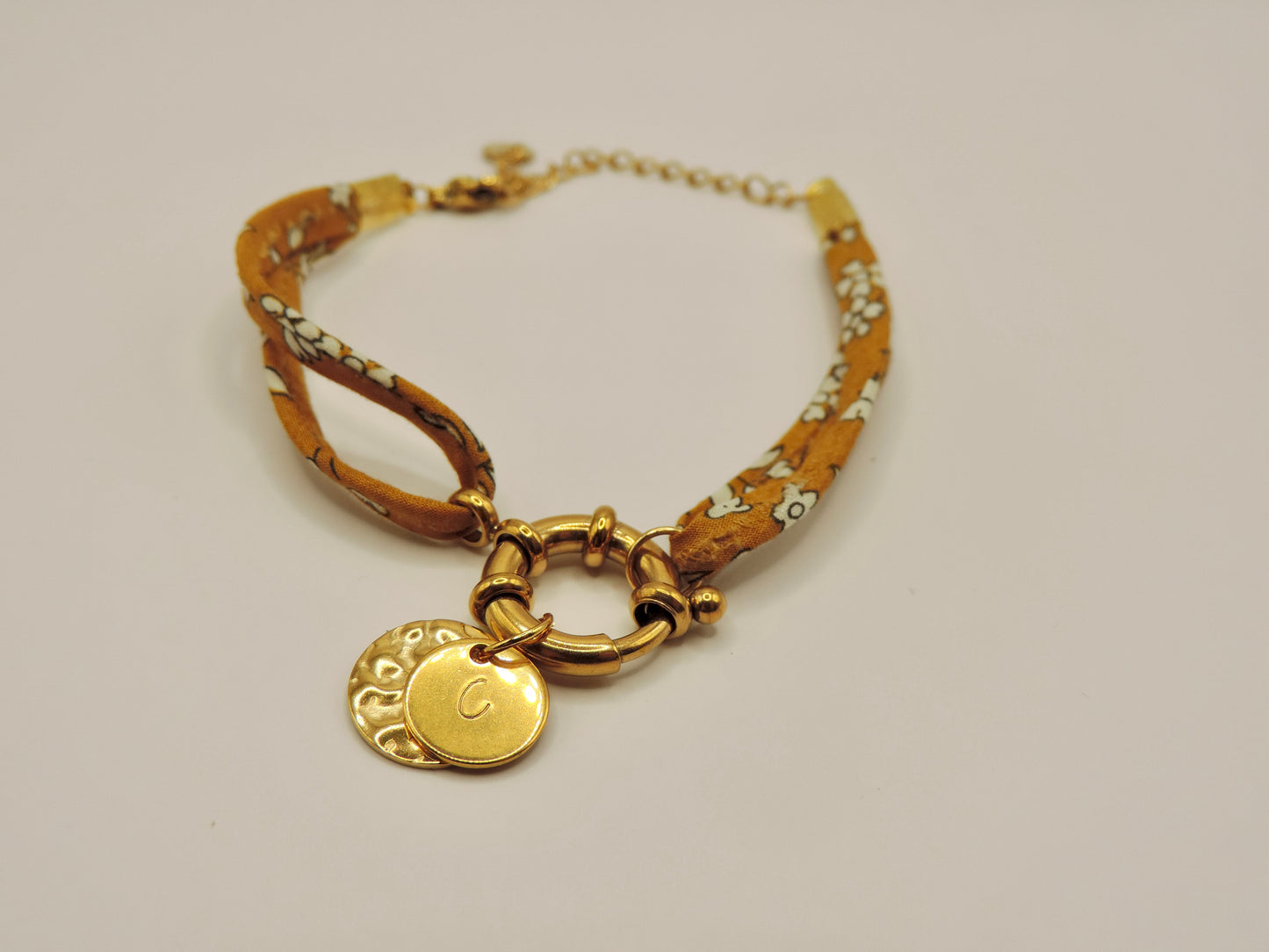 Bracelet en tissu Liberty