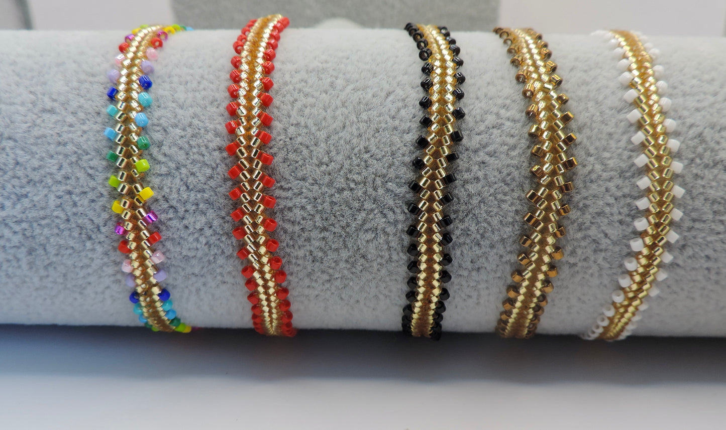 Bracelet en perles Miyuki