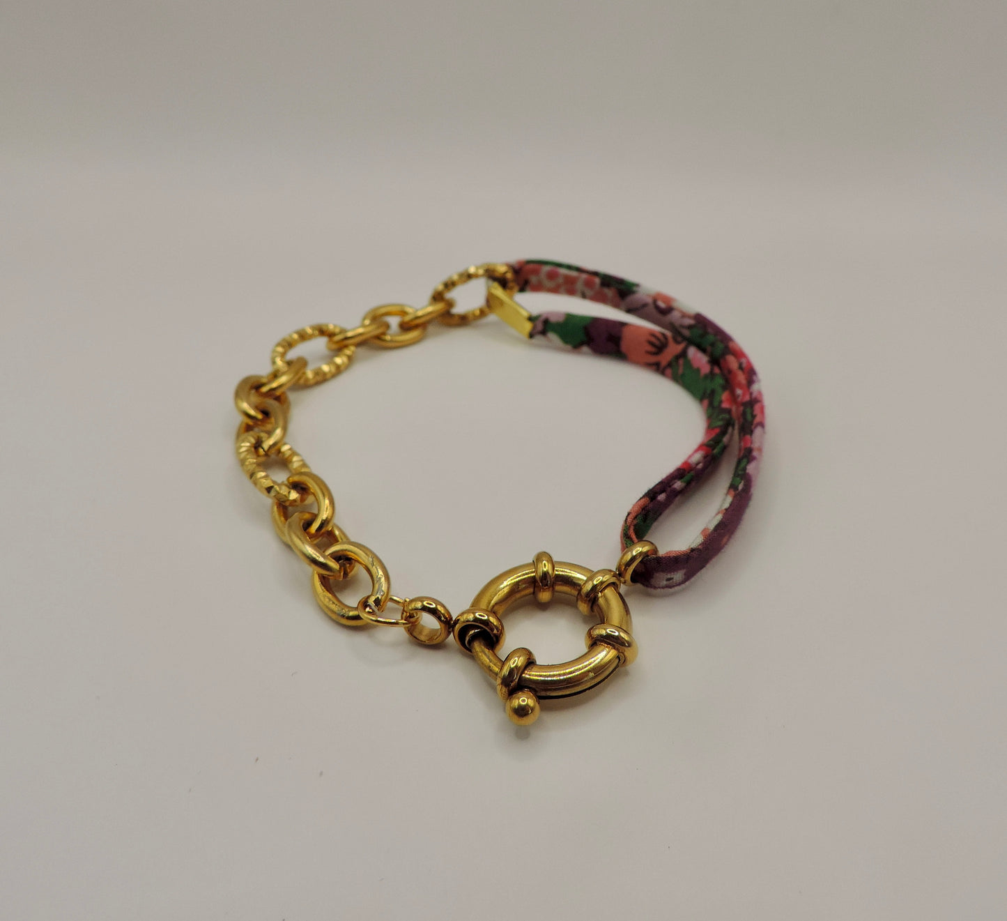 Bracelet en tissu Liberty