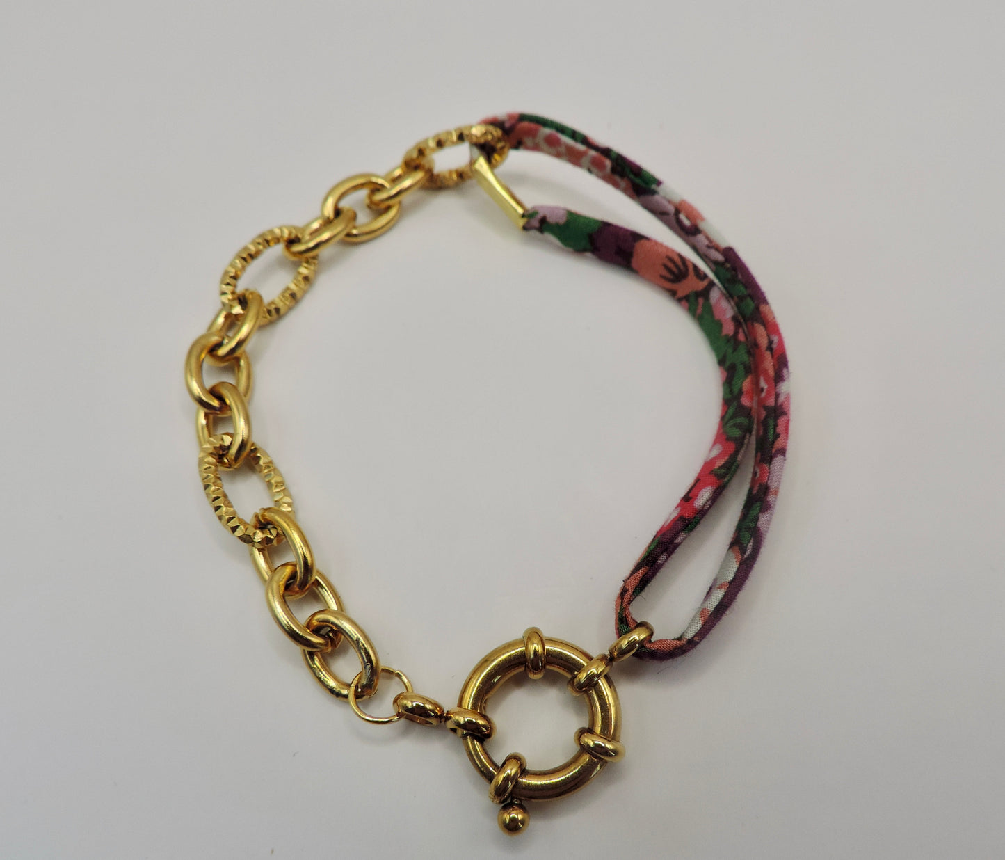 Bracelet en tissu Liberty