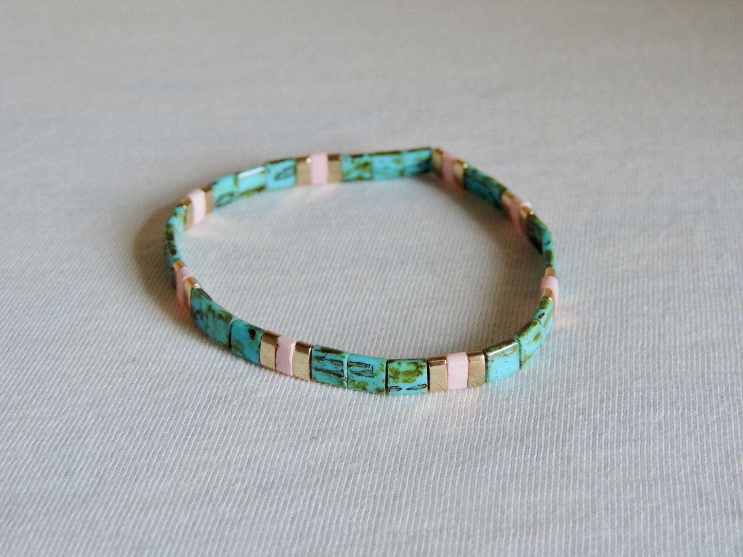 Bracelet en perles Miyuki Tila