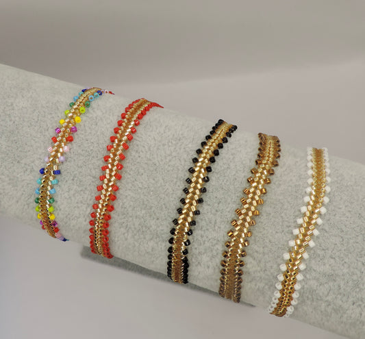 Bracelet en perles Miyuki
