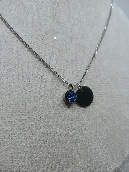 Collier pierre de naissance