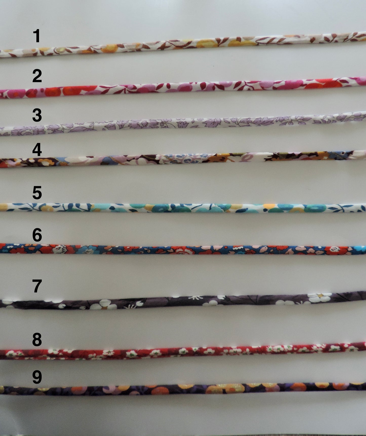 Bracelet en tissu Liberty