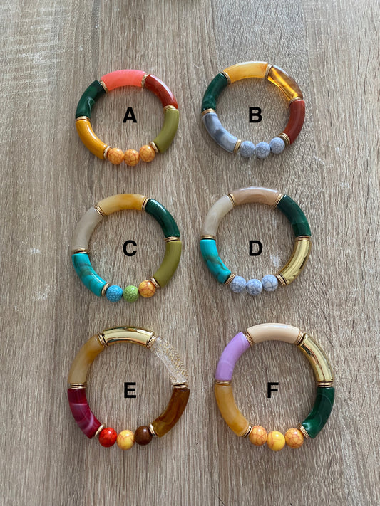 Bracelets en perles