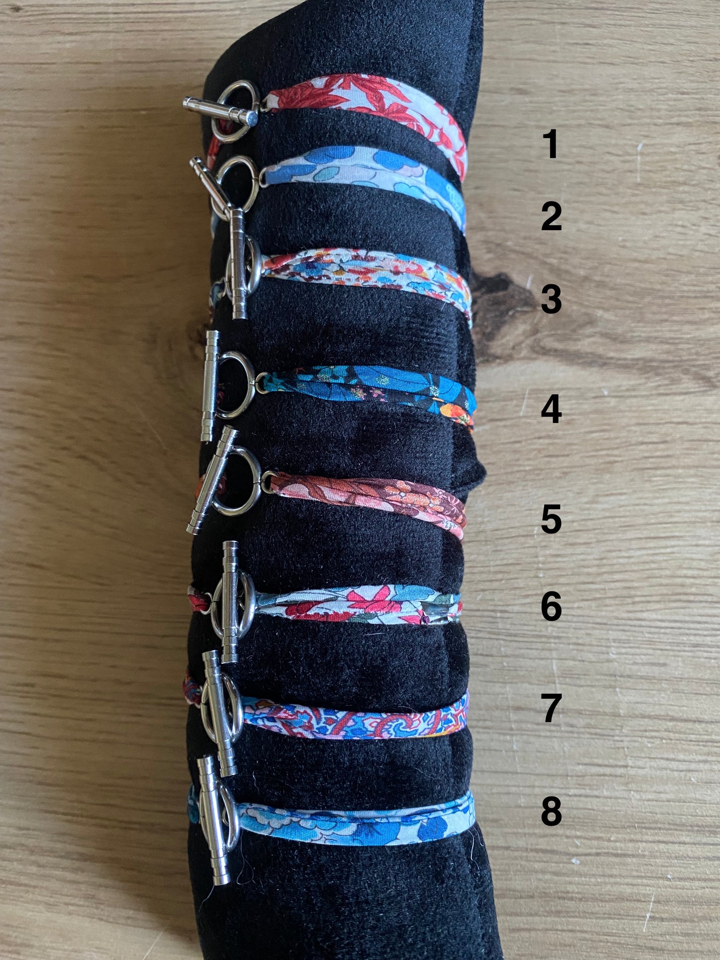 Bracelet en tissu Liberty