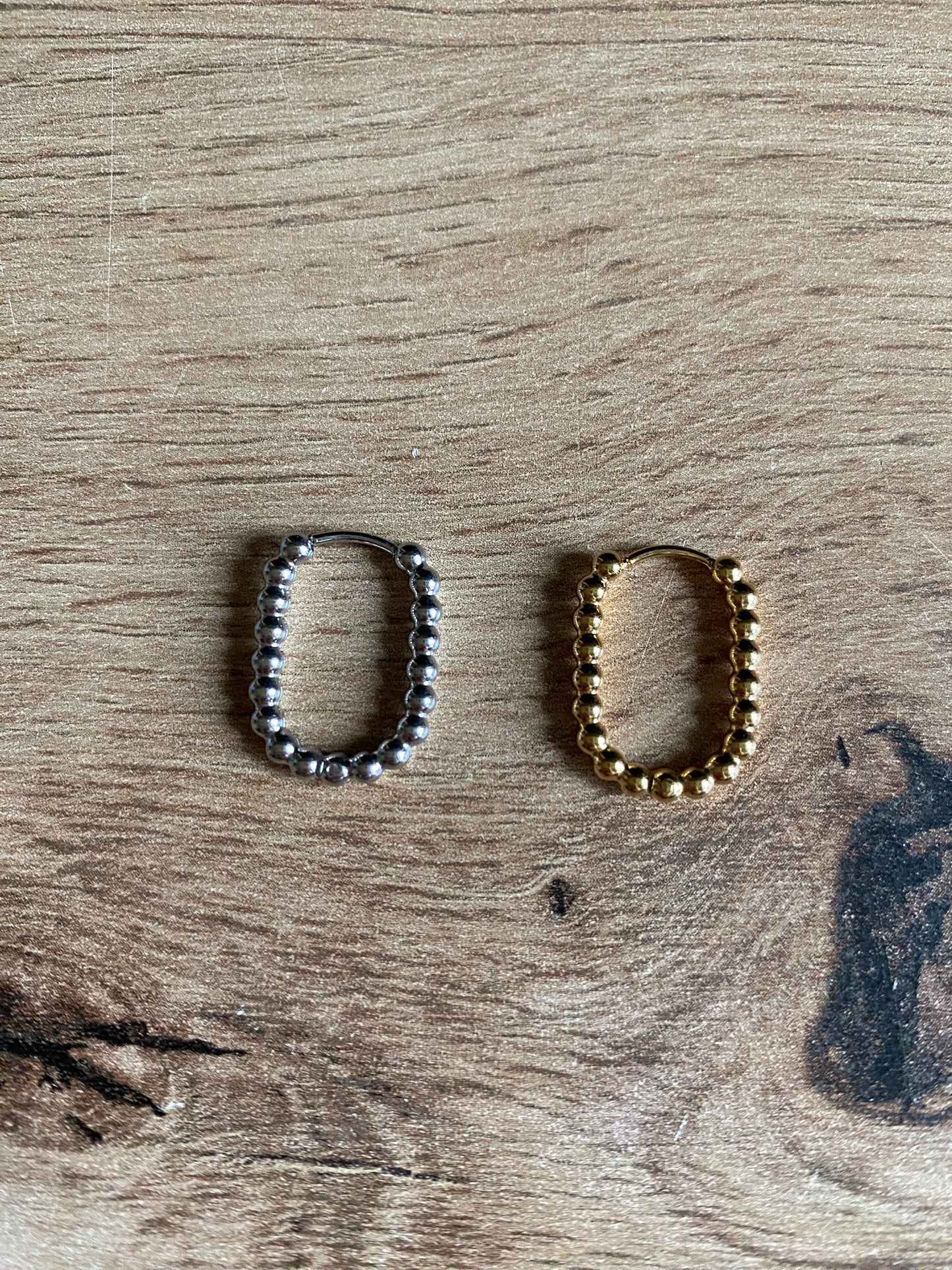 Boucles d'oreille type créole