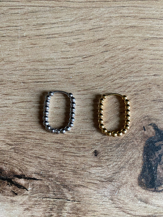 Boucles d'oreille type créole