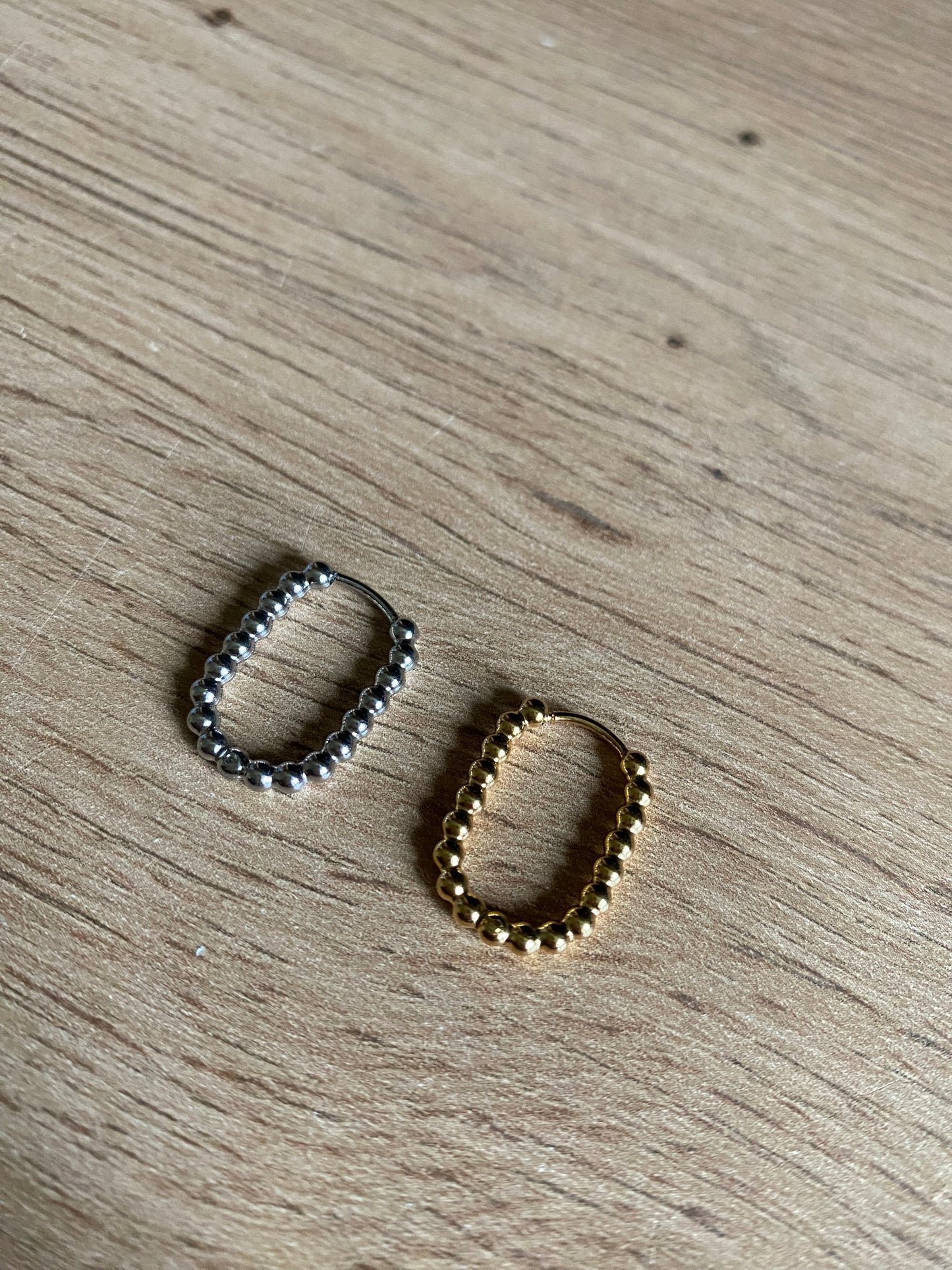 Boucles d'oreille type créole
