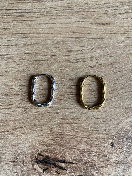 Boucles d'oreille type créole