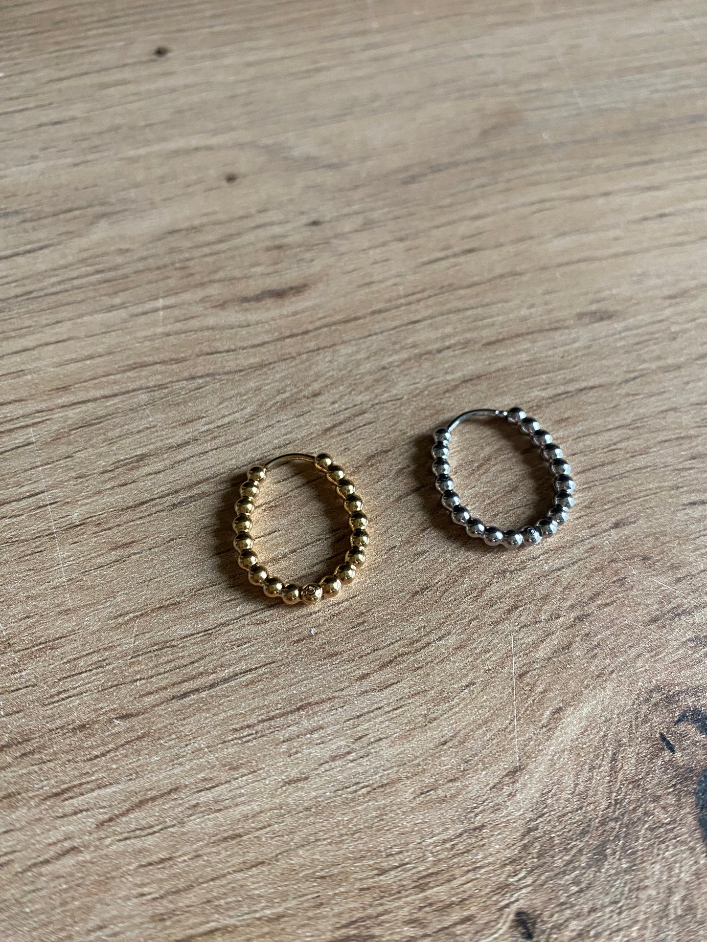 Boucles d'oreille type créole