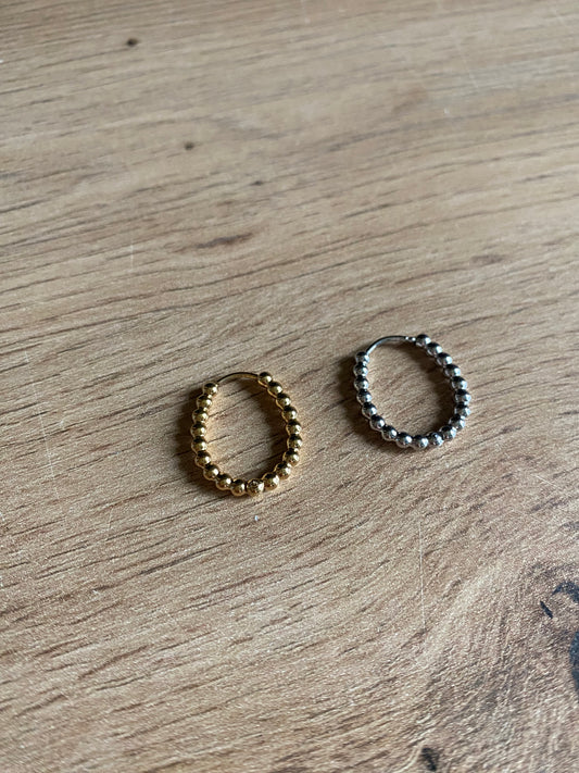 Boucles d'oreille type créole