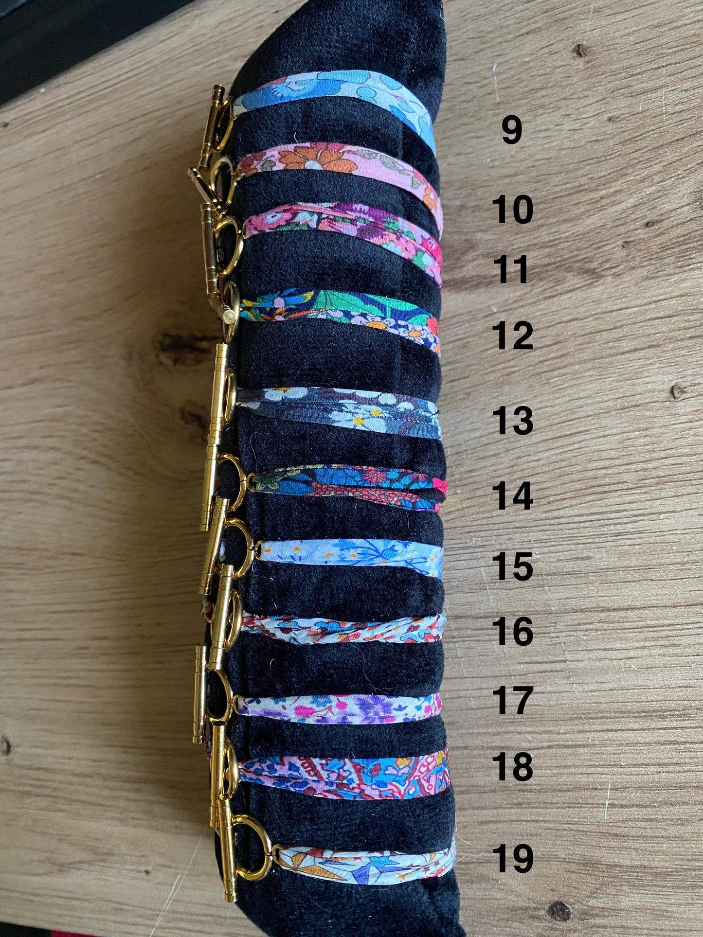 Bracelet en tissu Liberty