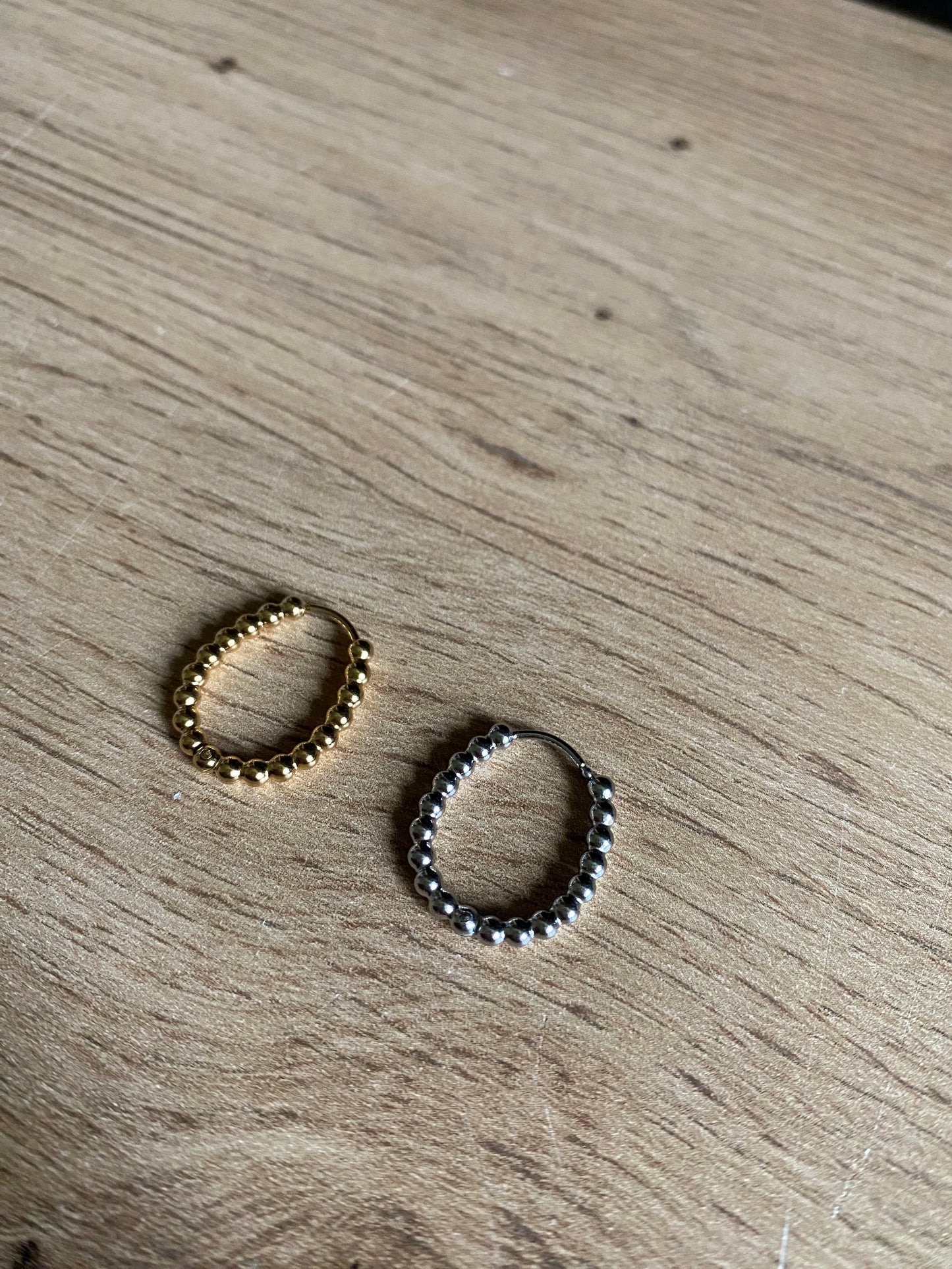 Boucles d'oreille type créole