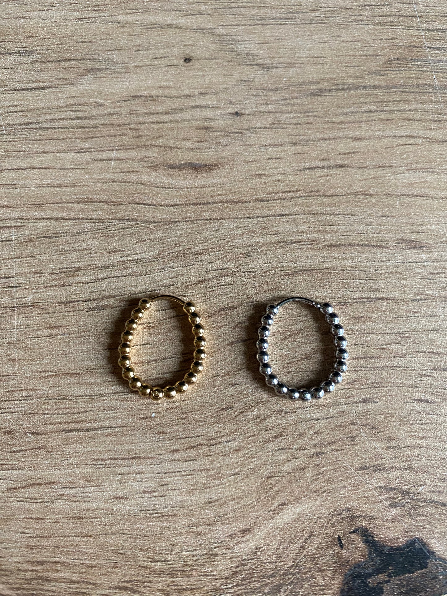 Boucles d'oreille type créole